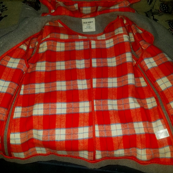 Old navy whool flannel lined peacoat - Picture 7 of 8